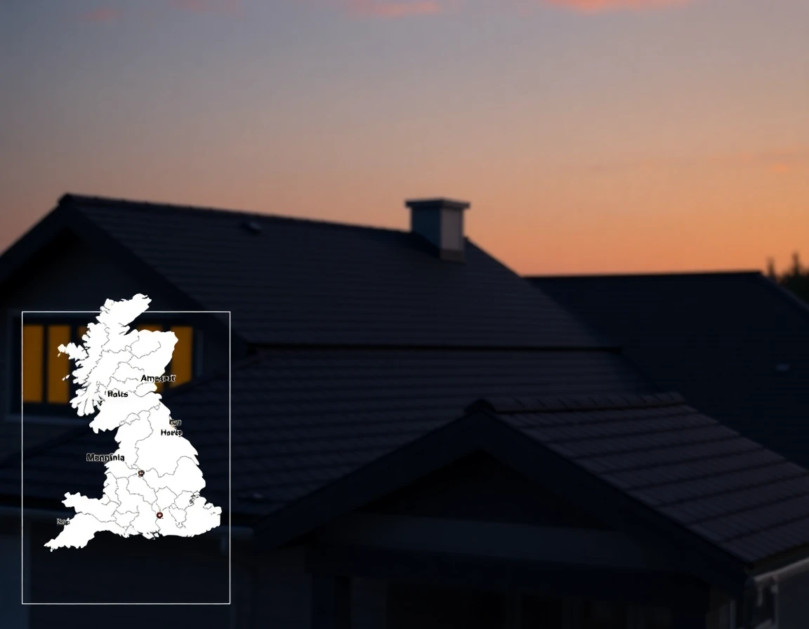 Roofing Service Areas Map